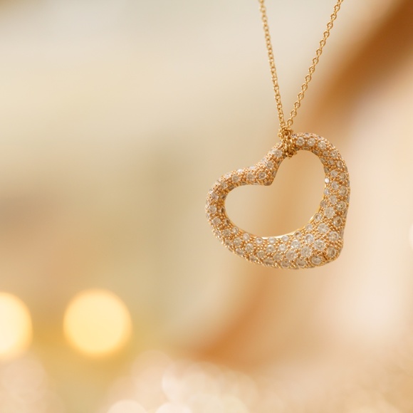 Tiffany & Co Elsa Peretti 2 Carat Diamond Necklace - Picture 6 of 14